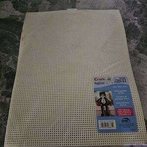 Craft It White Plastic Canvas Sheets